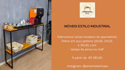 Móvel Estilo Industrial