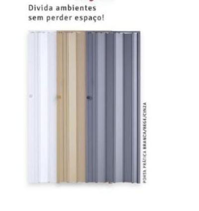 Porta sanfonada 2.10 x 0.60