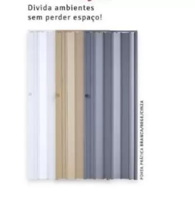 Porta Sanfonada 210 x 60 cm